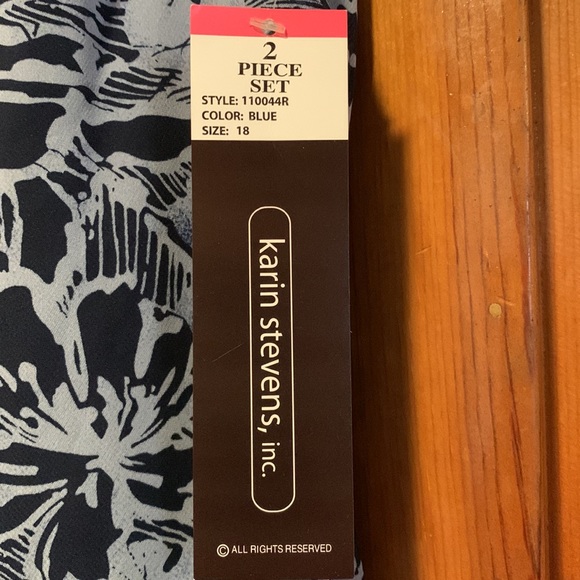 2 piece dress by Karin Stephens, Size 18. - Picture 2 of 2